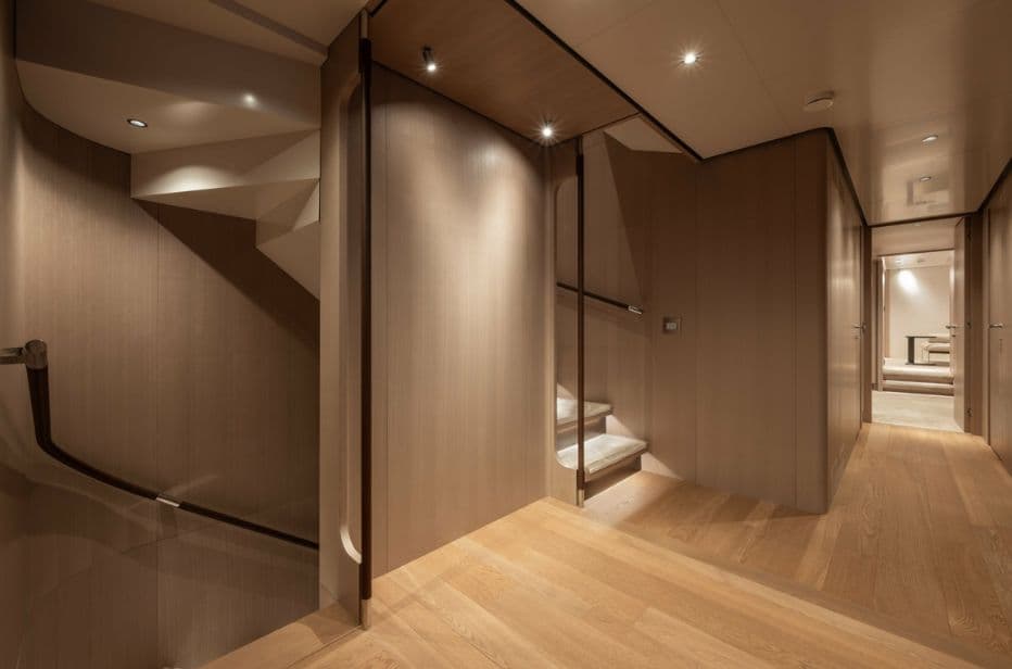 Couloir de la suite armateur