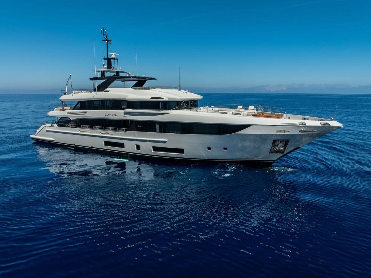 Le Lumina en navigation
